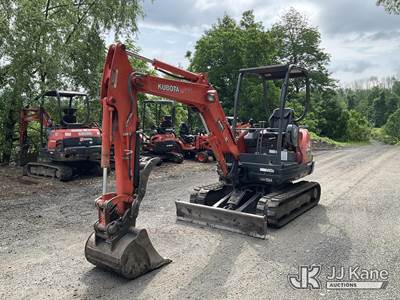 2019 Kubota KX71-3S Mini Hydraulic Excavator