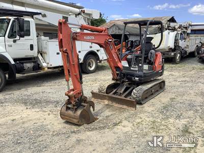 20 Kubota KX71-3S4R1 Mini Hydraulic Excavator