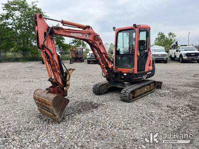 2015 Kubota KX91-2 Mini Hydraulic Excavator