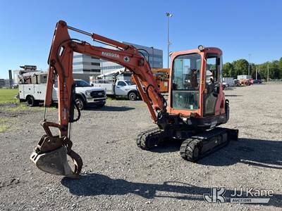 2015 Kubota KX91-3 Super Series 2 Mini Hydraulic Excavator
