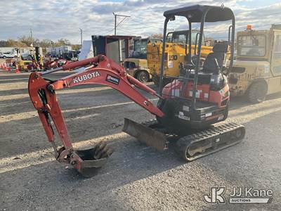 2018 Kubota U17 Mini Hydraulic Excavator