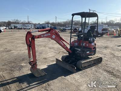 2019 Kubota U17 Mini Hydraulic Excavator