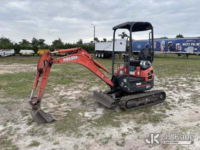 2018 Kubota U17 Mini Hydraulic Excavator