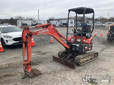 2019 Kubota U17 Mini Hydraulic Excavator