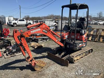 2019 Kubota U17 Mini Hydraulic Excavator