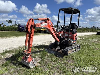 2019 Kubota U17 Mini Hydraulic Excavator