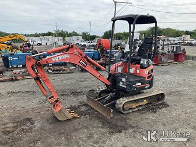 2019 Kubota U17 Mini Hydraulic Excavator