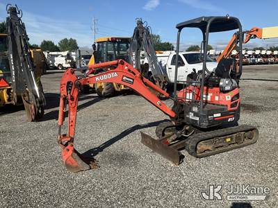 2018 Kubota U17 Mini Hydraulic Excavator