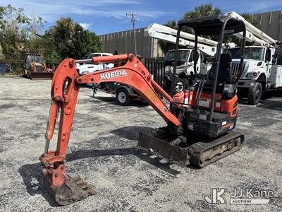 2020 Kubota U17 Mini Hydraulic Excavator