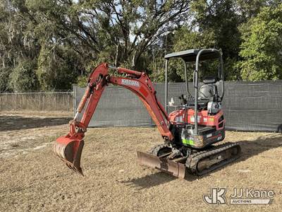 2018 Kubota U17VR1 Mini Hydraulic Excavator