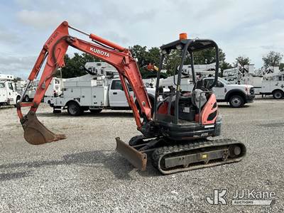 2015 Kubota U25 Mini Hydraulic Excavator