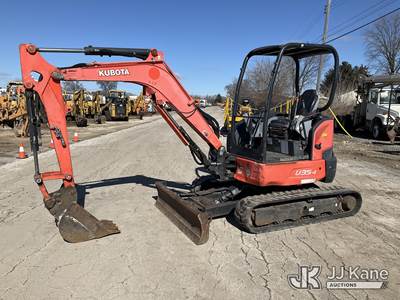 2016 Kubota U35-4 Mini Hydraulic Excavator