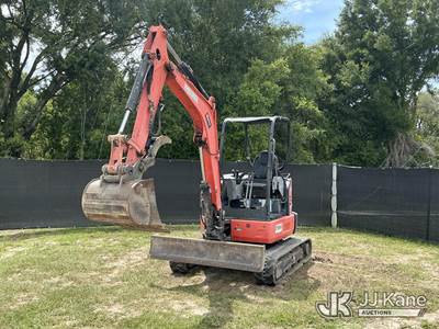 2019 Kubota U35-4 Mini Hydraulic Excavator