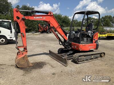 2020 Kubota U35-4 Mini Hydraulic Excavator