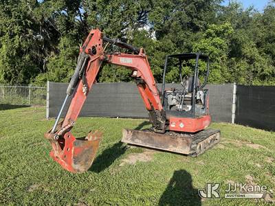 2014 Kubota U35-4 Hydraulic Excavator