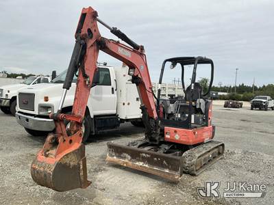 2013 Kubota U35-4 Mini Hydraulic Excavator