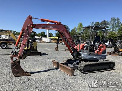 2008 Kubota U45-3SS Mini Hydraulic Excavator