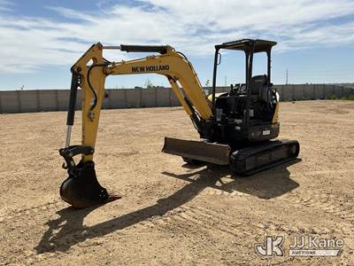 2017 New Holland E33C Mini Hydraulic Excavator