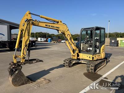 2017 New Holland E55BX Mini Hydraulic Excavator