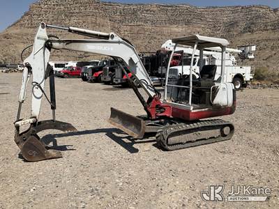 2002 Takeuchi TB135 Mini Hydraulic Excavator