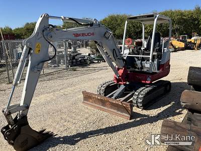 2019 Takeuchi TB235-2 Mini Hydraulic Excavator