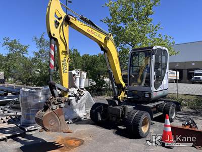 2014 Wacker 6503-2 Rubber Tired Hydraulic Excavator