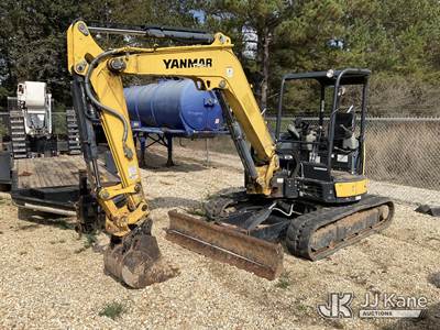 2018 Yanmar V1O45 Mini Hydraulic Excavator