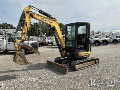 2015 Yanmar Vi035-6A Mini Hydraulic Excavator