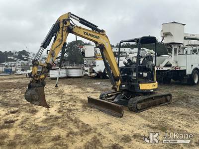 2021 Yanmar VIO35-6A Mini Hydraulic Excavator