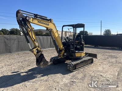 2018 Yanmar VIO35-6A Mini Hydraulic Excavator