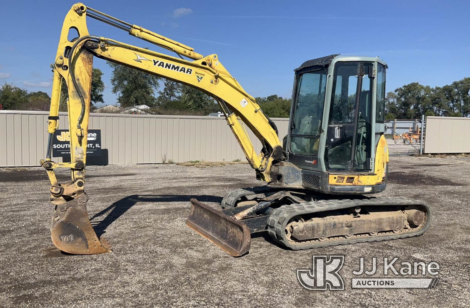 2007 Yanmar VIO555 Mini Hydraulic Excavator For Sale, 5,264 Hours