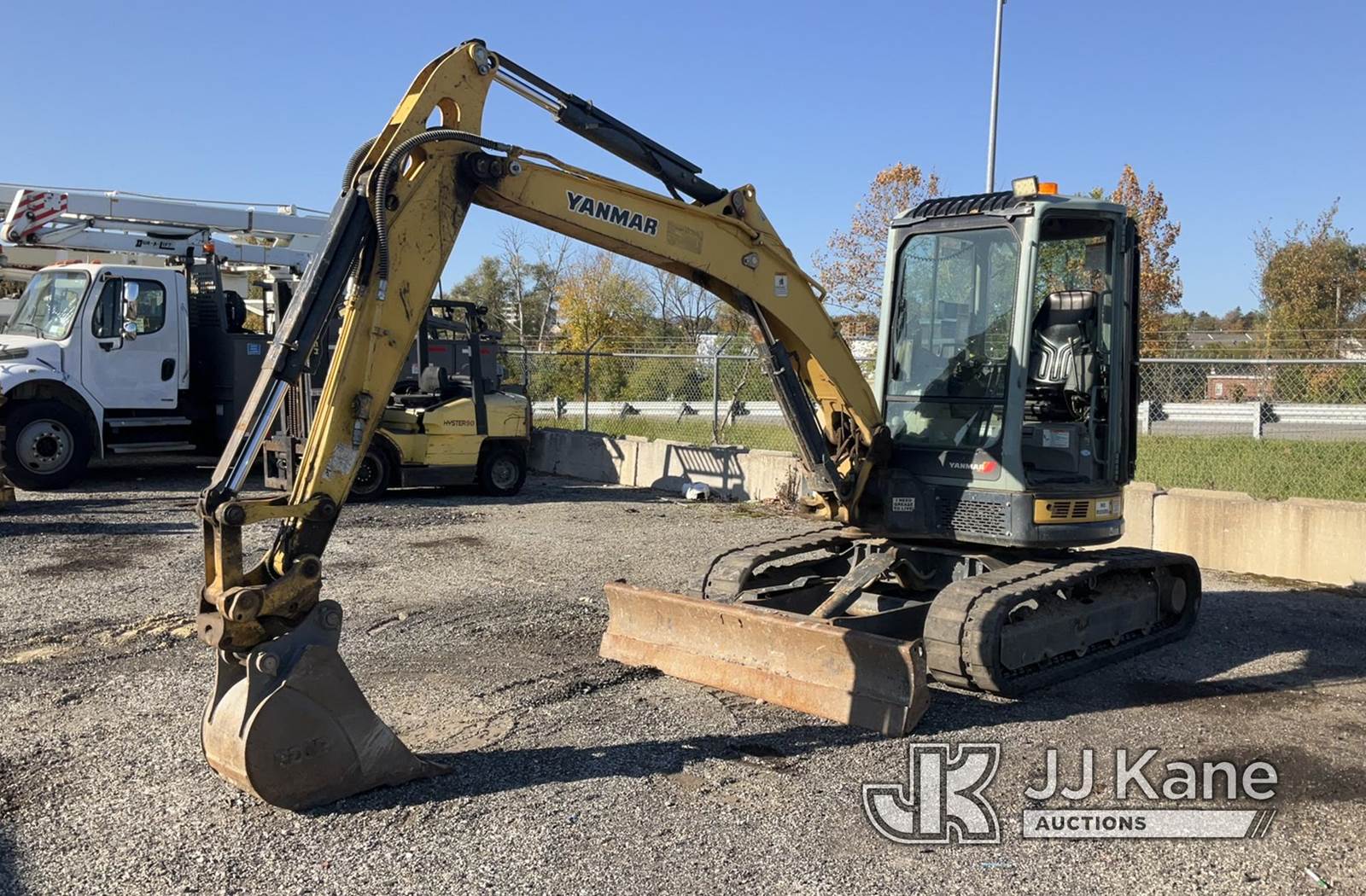 2013 Yanmar VIO555B Mini Hydraulic Excavator For Sale, 6,392 Hours
