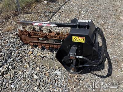 2019 Ditch Witch Mini Skid Steer Hydraulic Trencher Attachment