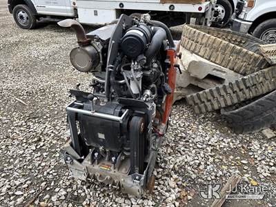 2017 Husqvarna FS5000D Concrete Saw, Yanmar Diesel, Not Running (Parts Only), S/N 001372388001