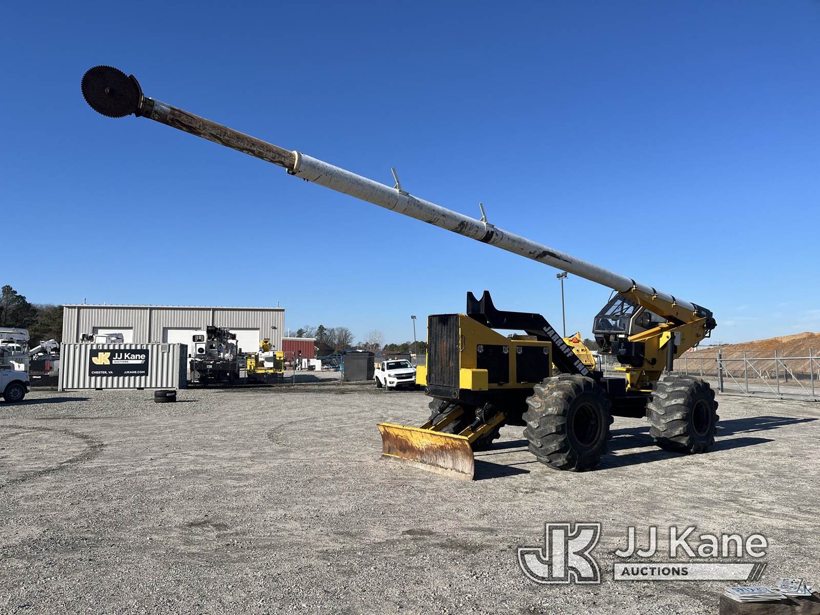 2013 Jarraff Articulating Rubber Tired Log Skidder For Sale, 8,957