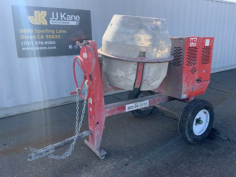 2015 MultiQuip MC94PH8 9CF Towable Concrete Mixer For Sale Dixon, CA