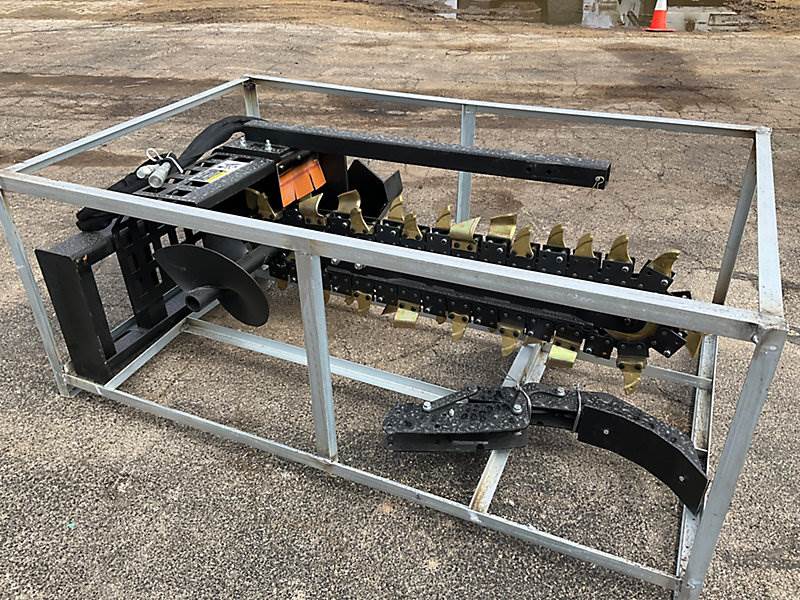 2022 Great Bear 1000/200 Skid Steer Trencher Attachment (New/Unused