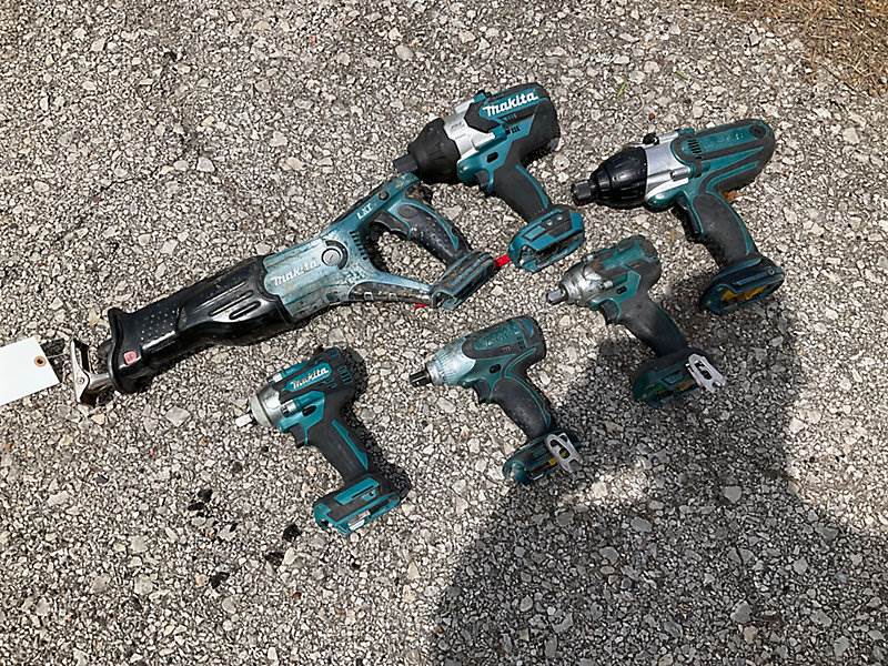 (6) Makita Utility/Lineman Power Tools For Sale Kansas City, MO