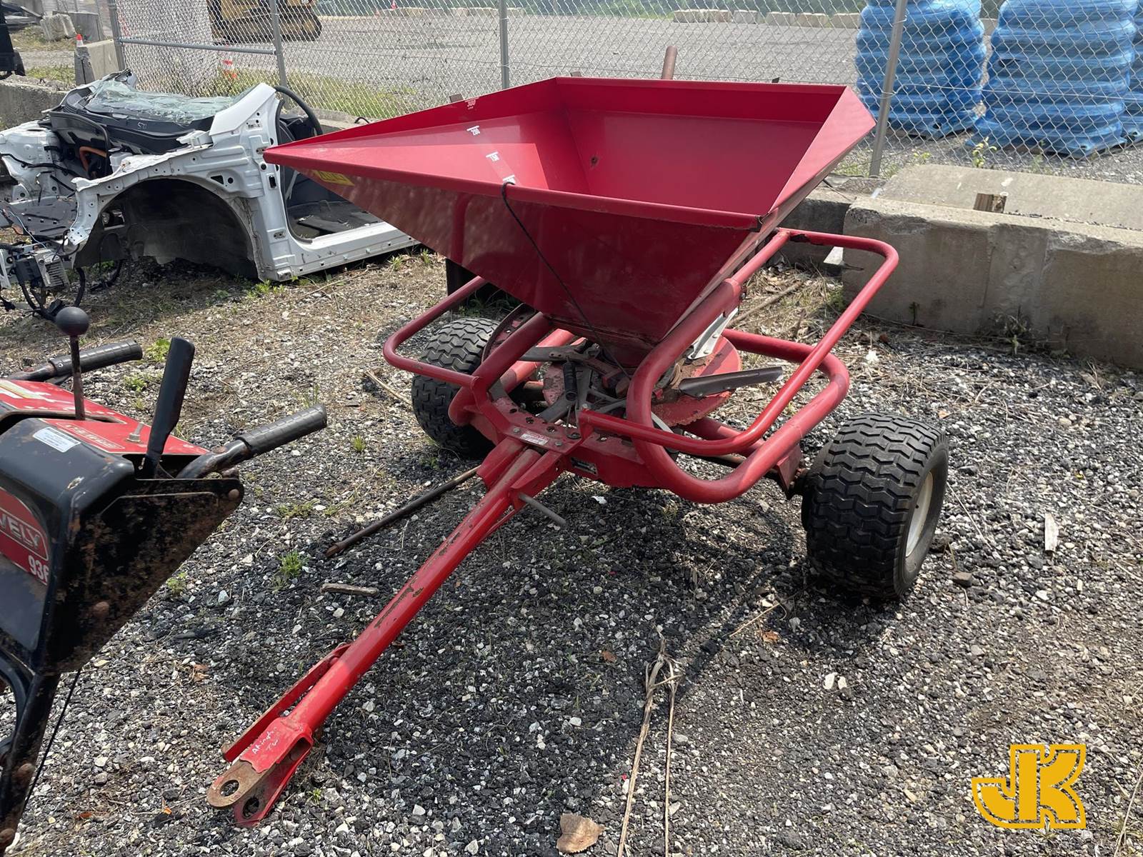 Lely TowBehind Broadcast Spreader NOTE This unit is being sold AS IS