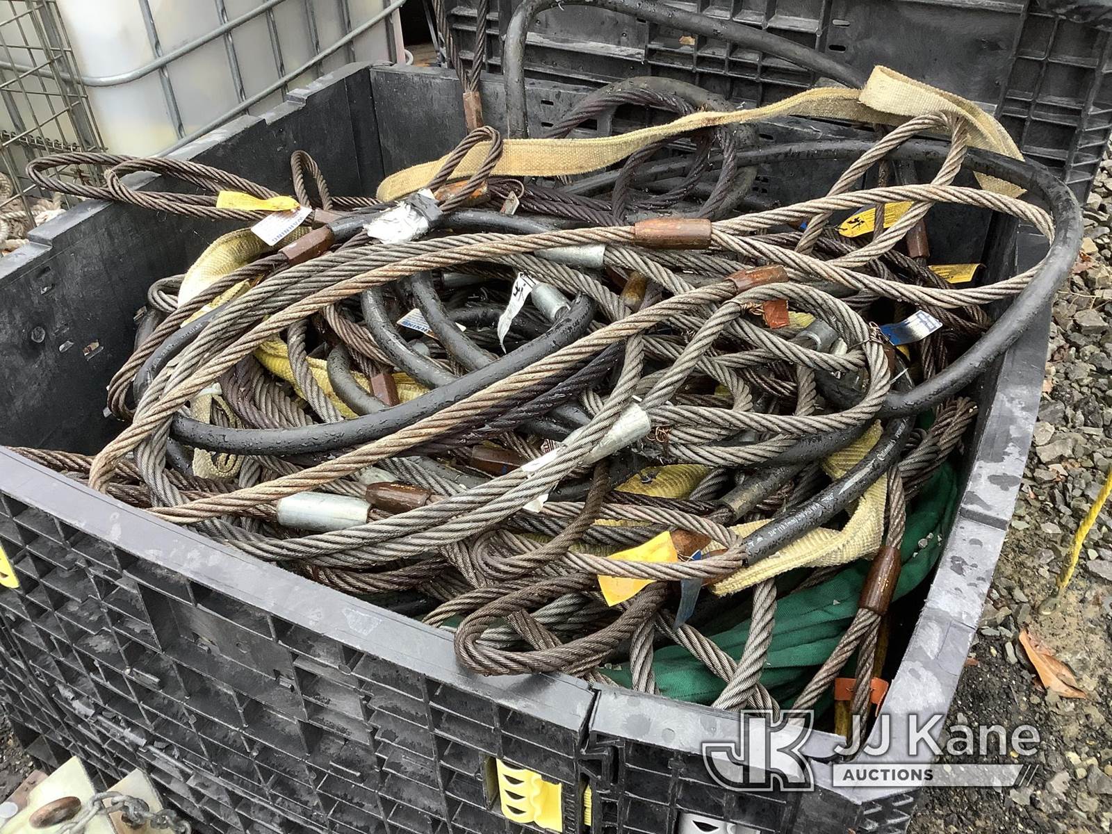 (1) Tote Wire Rope Slings (BUYER MUST LOAD) For Sale Albertville, AL
