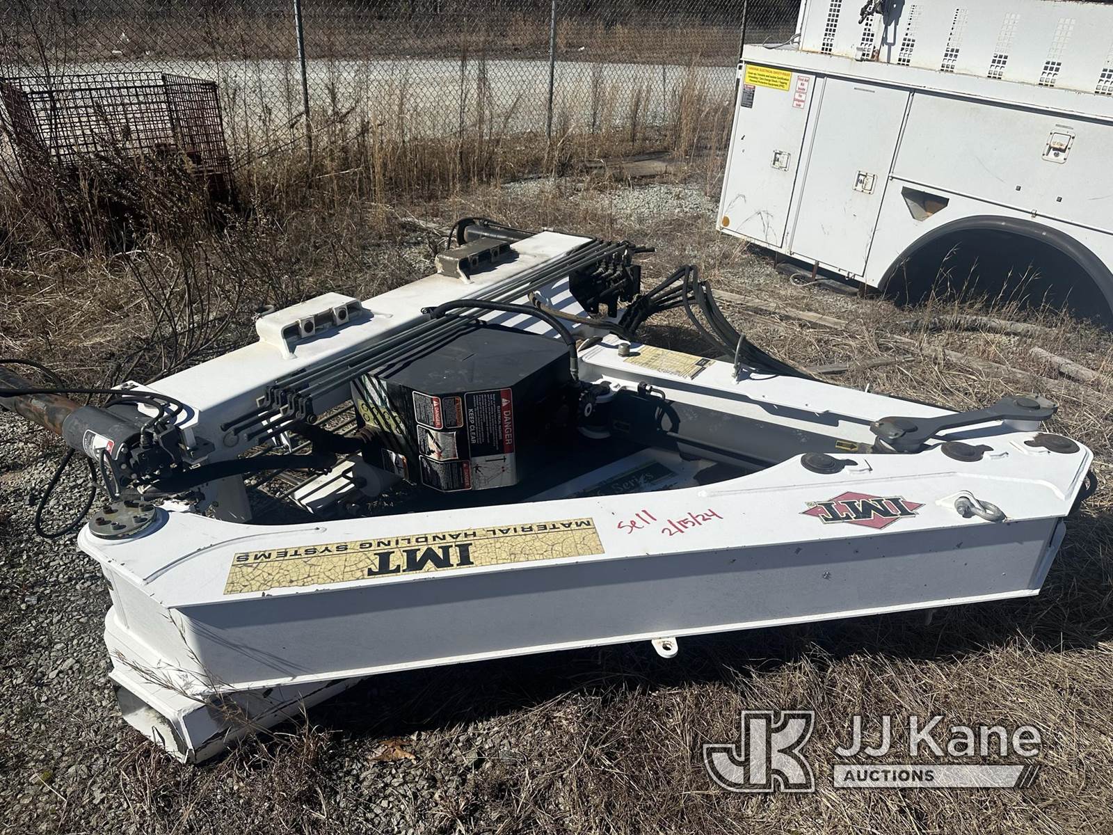 UnMounted IMT 11/76K3 Knuckle Boom Crane (Seller States Unit Did Work