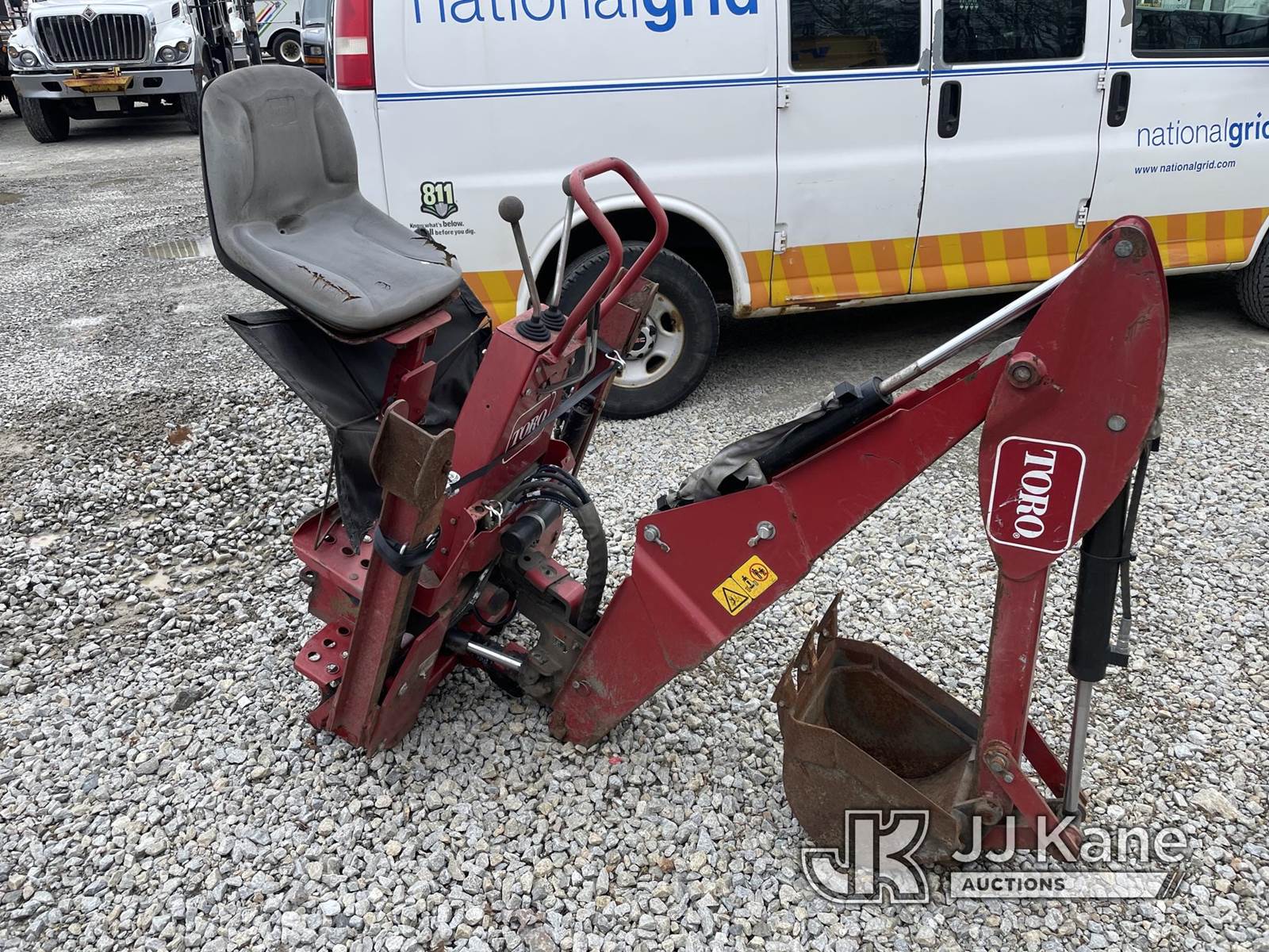 Toro Dingo Backhoe Attachment NOTE This unit is being sold AS IS/WHERE