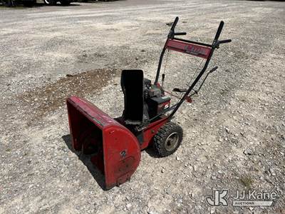 MTD Snowblower SN: 1F085B60060 (Not Running