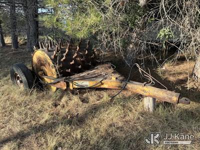 Sheep foot roller (Condition Unknown) NOTE: This unit is being sold AS IS/WHERE IS via Timed Auction and is located in Bandera