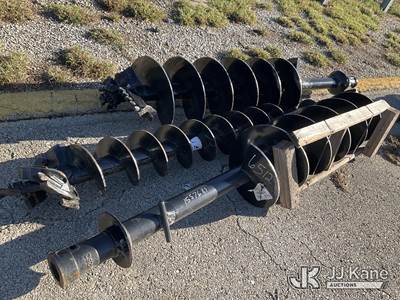 (1) 12 in. Auger & (2) 18 in. Rock Augers NOTE: This unit is being sold AS IS/WHERE IS via Timed Auction and is located in Kansas City