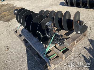(1) 18 in. Rock Auger (1) 18 in. Auger W/ No Head NOTE: This unit is being sold AS IS/WHERE IS via Timed Auction and is located in Kansas City