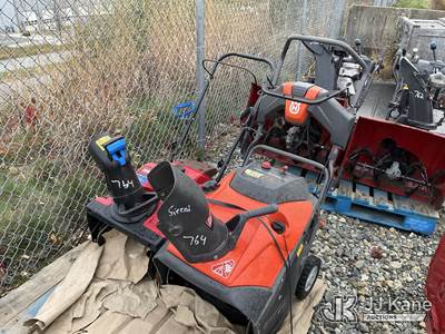 Toro PowerClean (Runs) & Husqvarna ST111 (Seized) Snowblowers