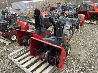 Toro (Engine Pulls Over) & Toro (Engine Is Hard To Pull Over) Snowblowers
