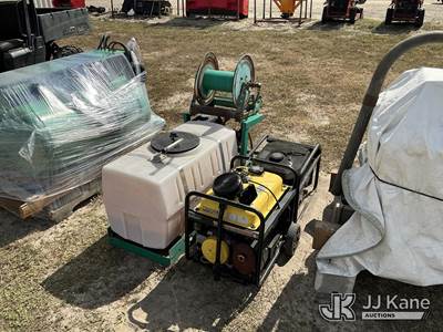 (2) Portable Gas Powered Generators Yellow Champion