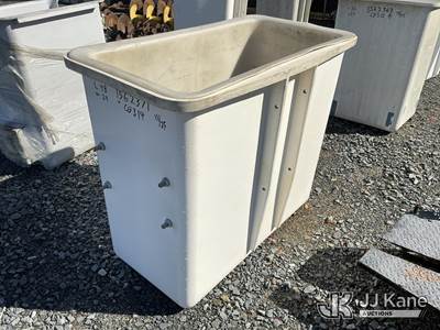 (1) 48 In X 24 In Two-Man Bucket W/ Bucket Liner (New/Unused )